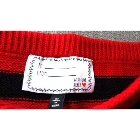 Derek Heart Santa Skirt Size Small Worn 1x Knit Christmas Party Holiday Festive - Picture 4 of 11